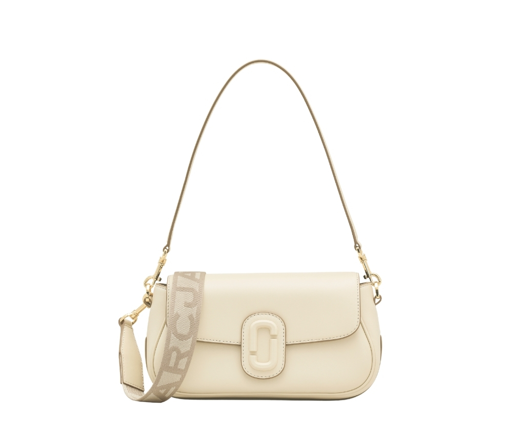 The Large Clover Shoulder Bag (Cloud White)